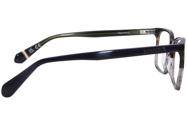 Superdry SDOM012T Eyeglasses Men's Full Rim Rectangle Shape 