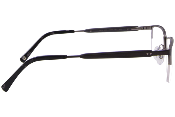  Ted Baker TM513 Eyeglasses Men's Semi Rim Rectangle Shape 