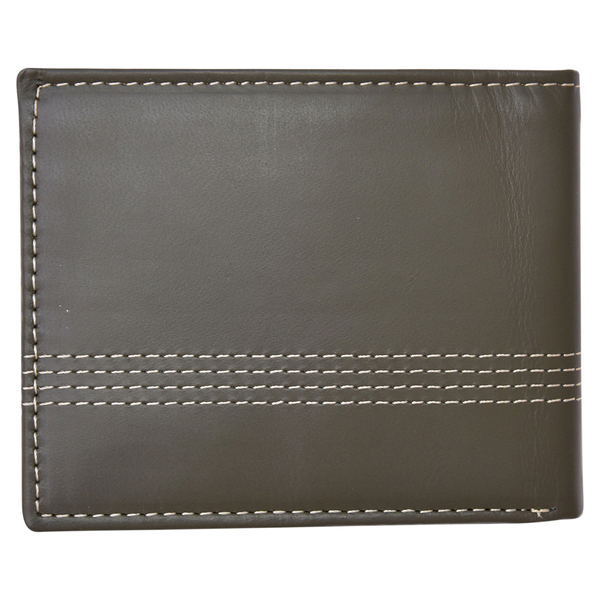  Timberland Men's 2PC Quad Billfold Leather Wallet & Key Fob Gift Set 