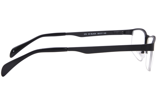  Tuscany Men's Eyeglasses 576 Half Rim Optical Frame 