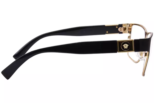  Versace VE1274 Eyeglasses Men's Full Rim Rectangle Optical Frame 