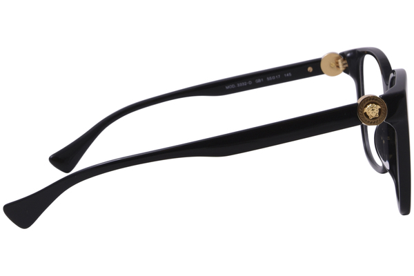  Versace VE3332D Eyeglasses Women's Full Rim Square Shape 