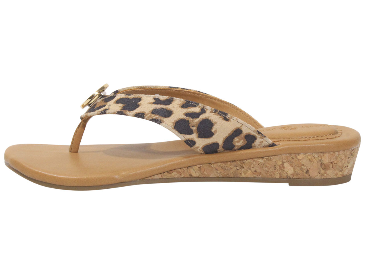 Lindsay Phillips Women's Guinevere Flip Flop Sandals Leopard Sz. 7 ...