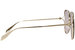 Alexander McQueen AM0366S Sunglasses Women's Rectangle Shape