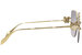 Alexander McQueen AM0371S Sunglasses Women's Square Shape