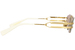 Balmain Fixe-II Sunglasses Rectangle Shape