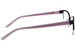 Bebe BB5212 Eyeglasses Women's Semi Rim Rectangle Shape