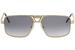 Cazal Men's 9071 Retro Pilot Sunglasses