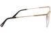 Chopard VCHD13S Eyeglasses Women's Semi Rim Cat Eye Optical Frame