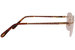 Chopard VCHD78S Eyeglasses Women's Rimless Oval Optical Frame
