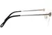 Chopard VCHL61S Eyeglasses Women's Rimless Butterfly Shape