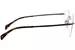 David Beckham DB 1166 Eyeglasses Men's Rimless Oval Shape