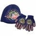 Disney Pixar's Cars 2 Jet Speed Boy's Beanie Hat & Gloves Set Sz. 4-7