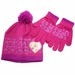 Disney Princess Girl's Princess Beanie Hat & Gloves Set Sz. 4-7