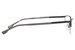 Flexon E1016 Eyeglasses Men's Semi Rim Rectangular Optical Frame