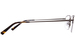 Flexon H6082 Eyeglasses Men's Semi Rim Rectangle Shape