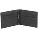 Giorgio Armani Men's Genuine Saffiano Leather Bi-Fold Money Clip Wallet