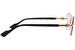 Gucci GG1221S Sunglasses Rimless Style Custom Facet Design Lenses