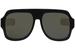 Gucci Men's GG0255S GG/0255/S Fashion Pilot Sunglasses