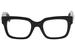 Gucci Women's Eyeglasses GG0210O GG/0210/O Full Rim Optical Frame