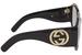 Gucci Women's GG0151S GG/0151/S Fashion Butterfly Sunglasses