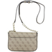 Guess Women's G Lux Mini Quilted Flap-Over Crossbody Handbag