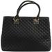 Guess Women's Rochelle Quilted Girlfriend Satchel Handbag