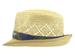 Henschel Men's Hawaiian Trim Straw Fedora Hat