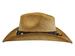 Henschel Men's Hiker Hand Stained Straw Western Hat