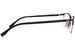 Hugo Boss 1007/IT Eyeglasses Men's Semi Rim Rectangle Shape