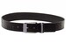 Hugo Boss Men's Millow Black Genuine Leather Embossed Logo Belt