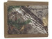 John Deere Men's Access Wallet Bifold Passcase Canvas & Leather