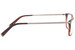 John Varvatos V412 Eyeglasses Men's Full Rim Rectangular Optical Frame