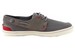 Lacoste Men's Sumac 10 Fashion Canvas/Leather Slip On Boat Shoes