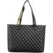 Love Moschino Women's Quilted Heart Logo Tote Handbag