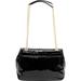 Love Moschino Women's Raised Letter Logo Flap-Over Crossbody Handbag