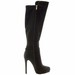 Luichiny Women's Whirl Around Fashion Stiletto Knee High Boots Shoes