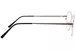 Lumiere 6527 Eyeglasses Women's Semi Rim Round Shape