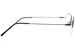 Lumiere 6907 Eyeglasses Men's Semi Rim Rectangle Shape