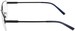 Marchon NYC M-2045 Eyeglasses Men's Semi Rim Pilot