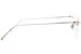 Matsuda M3104-A Eyeglasses Rimless Square Shape