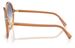 Miu Miu MU B02S Sunglasses Women's Round Shape