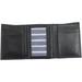 Nautica Men's Weatherly Credit Card Tri-Fold Leather Wallet