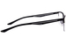 Nike 4313 Eyeglasses Men's Semi Rim Rectangle Shape