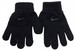 Nike Boy's Ribbed Knit Winter Beanie Hat & Gloves Set