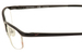 Nike Men's Eyeglasses 6037 Half Rim Titanium Optical Frame