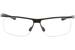 Nike Men's Eyeglasses 6060 Half-Rim Optical Frame