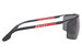 Prada Linea Rossa PS-51WS Sunglasses Men's Wrap Around