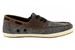 Sanuk Men's Casa Barco Vintage Fashion Canvas/Leather Boat Shoes