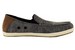 Sanuk Men's Casa Vintage Fashion Canvas/Leather Slip On Boat Shoes